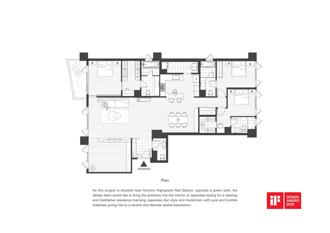 榮獲 德國 iF Design Award 室內設計大獎