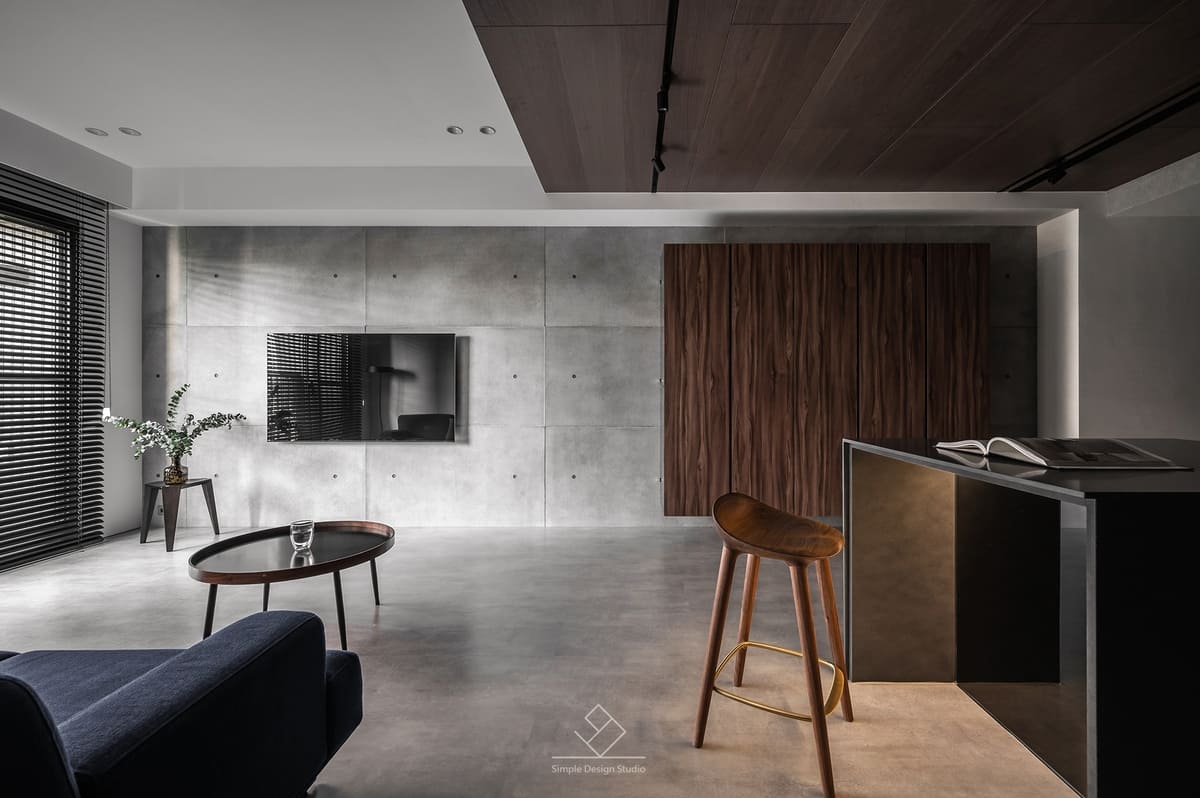 電視牆，不只是背景，而是空間的靈魂延伸